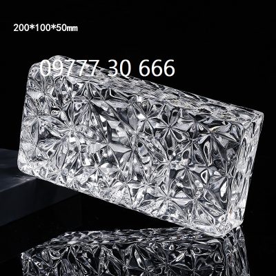 Gạch kính cánh hoa 200x100x50mm AVSING