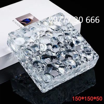 Gạch kính 3D bóng nước 150x150x50mm AVSING