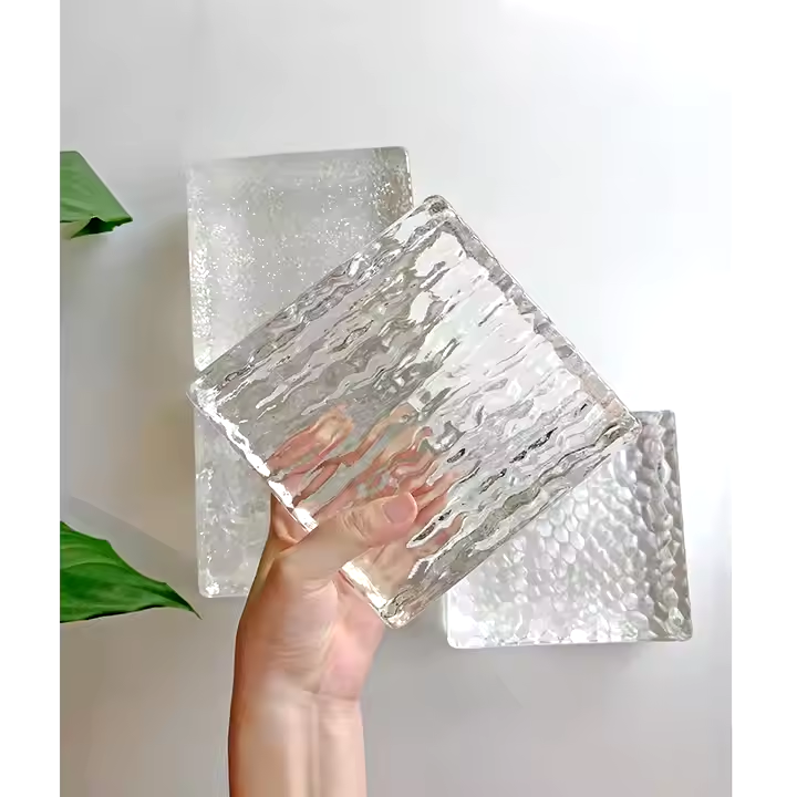 Gạch kính vuông vân sóng Gạch kính vuông vân sóng